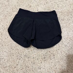 lululemon athletica Black Athletic Shorts